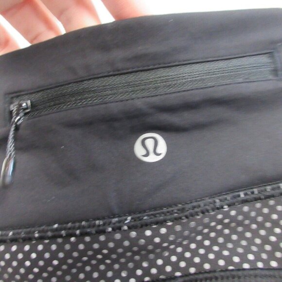 Lululemon Speed Tights IV Women 6 Ravish Reptile Silver Black Reflective 222 - Picture 3 of 16
